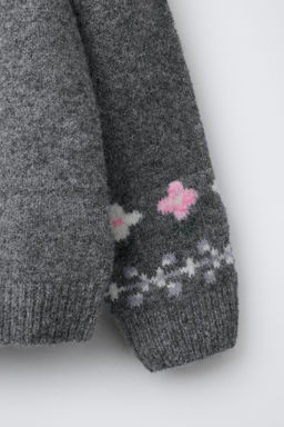 JACQUARD KNIT SWEATER - Zara фото 4
