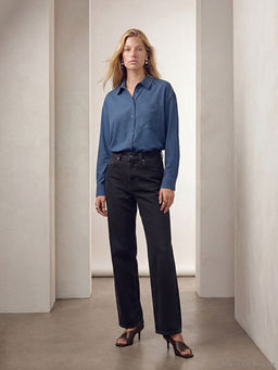 Wideleg Kad?n Jean Pantolon