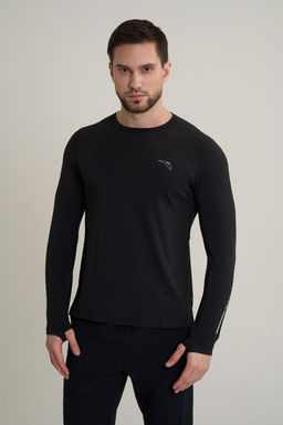 Лонгслив Черный ANTA RUNNING LS Tee
