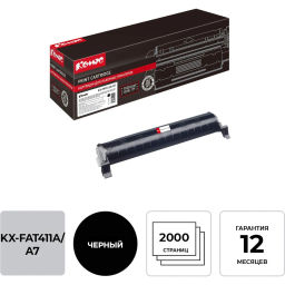 Картридж лазерный Комус KX-FAT411A/A7 чер. для PanasonicKX-MB2000
