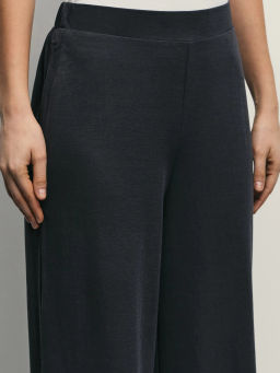 Прямые брюки из вискозы / Zarina  фото 5