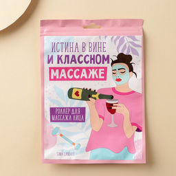 Массажёр гуаша для лица и зоны декольте Истина в вине, кальцит, серпентин - Art beauty фото 3