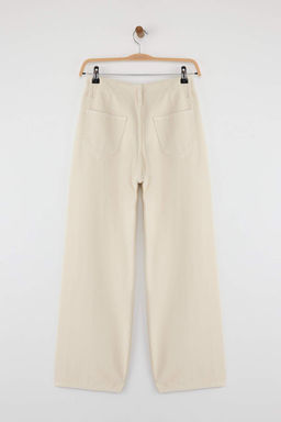 Ekru Cep Detayl? Yuksek Bel Baggy Jeans TWOAW26JE00015 - Trendyolmilla фото 7