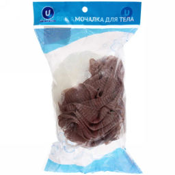 Цена за 3 шт. Мочалка для тела полипропиленовая "Ultramarine - Шарм", микс три цвета, 60грамм