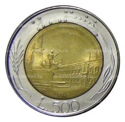 500 лир 1983 года Италия