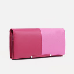 Кошелёк на магнитах, цвет розовый