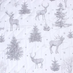 Покрывало LoveLife евро макси Зимняя сказка 240*2105см, микрофайбер, 100% п/э  фото 2