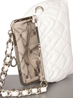 LACCOMA сумка Ева-Л815-белый эко кожа хлопок  фото 6