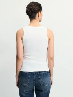 Базовая майка из хлопка / Zarina  фото 6