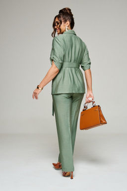 Костюм 6333 хаки, Брюки, Жакет - Beautiful and free фото 8