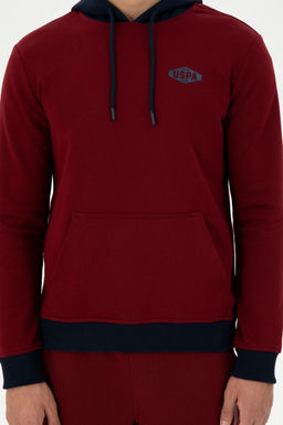 Мужской бордово-красный свитшот Неожиданная скидка в корзине - U.s. polo assn фото 6