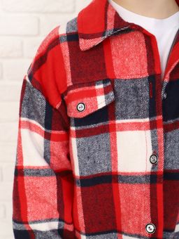 Р-001 Рубашка Мир (рубиновый) - Милаша фото 5