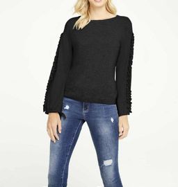 Пуловер, черный - Linea tesini фото 3