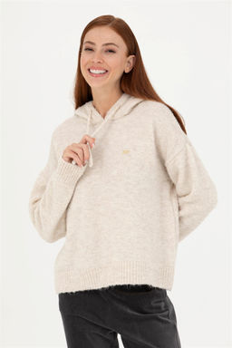 Женский кремовый свитер - U.s. polo assn фото 10