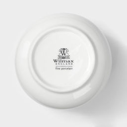 Сахарница с крышкой Wilmax, 210 мл, фарфор, белая