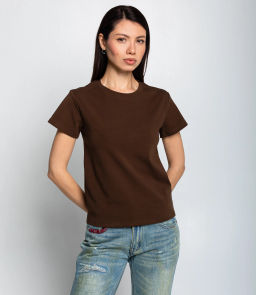 Футболка #КТ250361, тёмный хаки