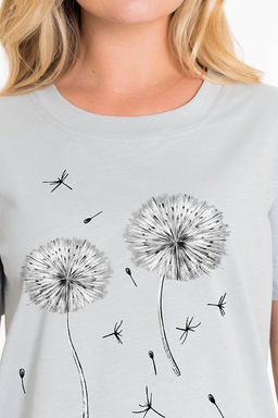 Футболка М325229Па серый - Елена фото 2