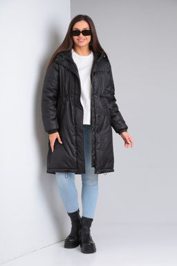 Пальто Modema 3027-1 черный фото 3