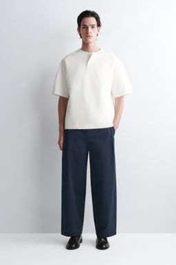 CAMISETA HENLEY OVERSIZE DE ALGOD?N - H&m фото 4