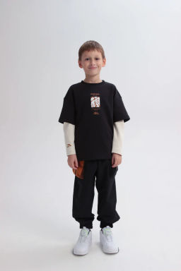 Брюки текстильные Черный - Anta sport фото 2