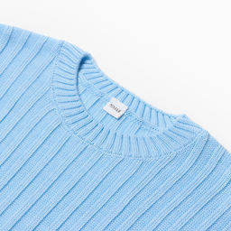 Джемпер женский вязаный MINAKU: Knitwear collection, голубой, размер 54-56