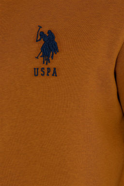 U. S. Polo Assn Мужской вязаный кардиган кокосового цвета с капюшоном - U.s. polo assn фото 14