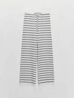 Брюки прямого кроя в полоску ZR2605022107-5 / Zarina