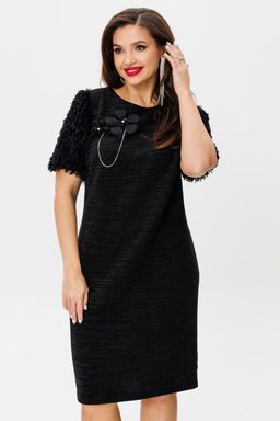 Платье INVITE 4083 черный дизайн - Mira fashion фото 96