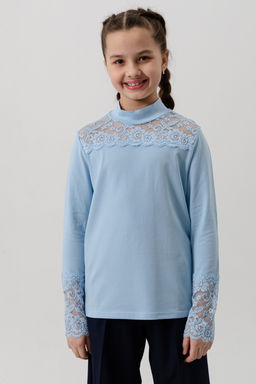 Кружевница блузка детская