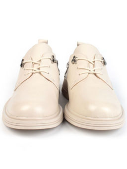 03-HP9960M BEIGE Полуботинки женские (натуральная кожа) - Фабричный китай фото 8