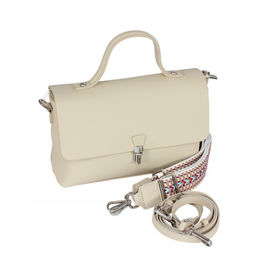 Сумка женская натуральная кожа GU 2066-99149, 1отд, плечевой ремень, молочный SALE 264145 - Adelia фото 6