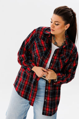 Рубашка ANELLI 1452 гранатовый  фото 7