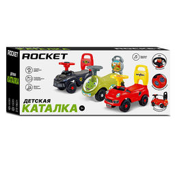 Каталка для детей Rocket R0274 (цвет черный)
