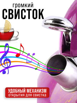 31211 Чайник 3л нерж/сталь со свистком MB (х12) - Mayer&boch фото 10