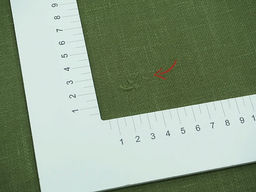 Конопля с хлопком-диагональ цв.Болотно-зеленый, СОРТ2, ш.1.41м, конопля-80%, хлопок-20%, 246гр/м.кв - Купава фото 5