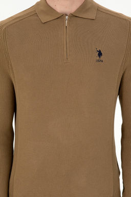 Мужской свитер цвета хаки Неожиданная скидка в корзине - U.s. polo assn фото 13