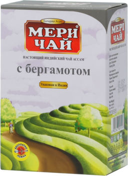 Meri Chai. Черный с бергамотом 100 гр. карт.упаковка (Уцененная)