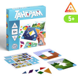 Развивающая игра-головоломка Танграм, 5+