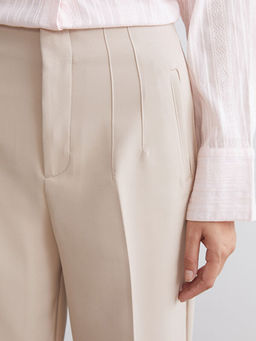 Dar Fit Pileli Kad?n Pantolon