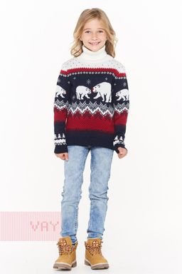 Свитер детский 5232-10065 - Vay kids фото 3