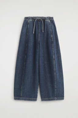 PANTAL?N VAQUERO BARREL LEG CON AJUSTE DE CORD?N