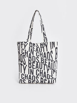 Yaz? Bask?l? K?z ?ocuk Kol ?antas?