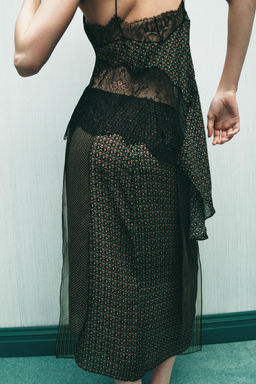 100% VISCOSE PRINTED PAREO SKIRT - Zara фото 3
