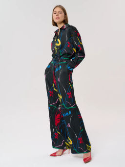 Брюки женские 12421-36028 multicolor - Eleganzza фото 7