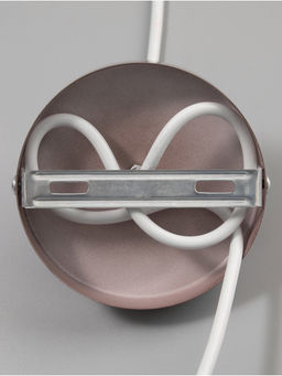 Светильник Paul 1×40 Вт Е27 пр-1 м светло-розовый20×20×17.5 см