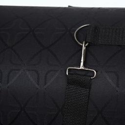 Сумка - переноска для животных Люкс, ПВХ, жаккард, 49 х 30 х 35 см, чёрная - Пижон фото 6