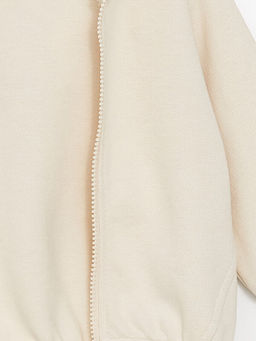 Kap??onlu Basic Erkek Bebek Fermuarl? Sweatshirt - Waikiki фото 3