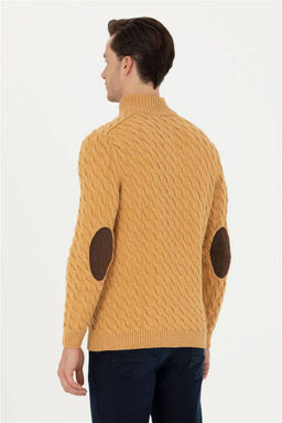 Мужской свитер песочного меланжа Неожиданная скидка в корзине - U.s. polo assn фото 5