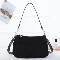 Женская сумка, замша, MIRONPAN 25052 Черный