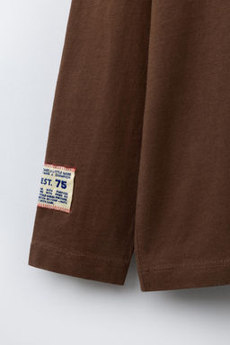 CHAMPION ® X ZARA LOGO PRINT T-SHIRT  фото 4